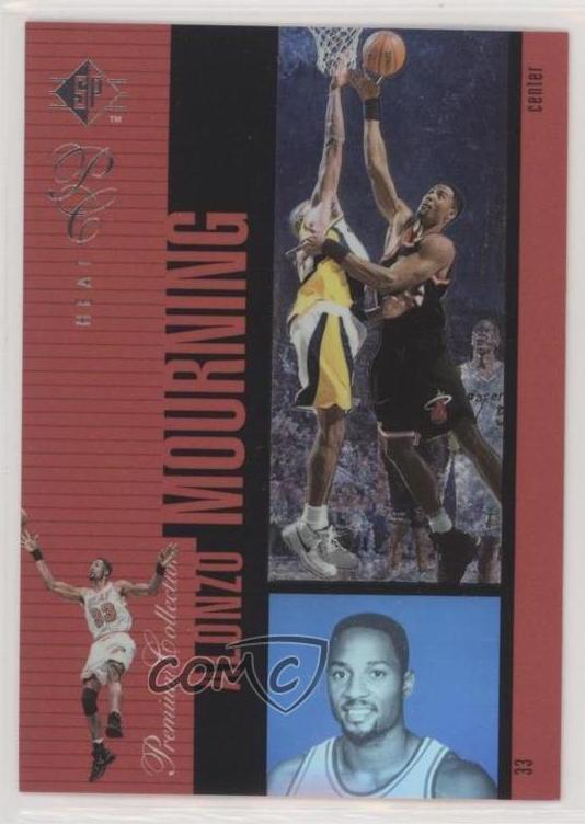 1996 Alonzo Mourning #PC20