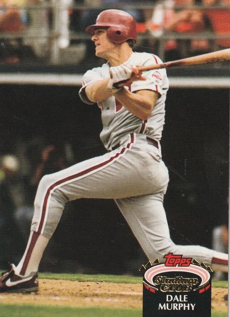 1992 Topps Stadium Club Dale Murphy #280 card