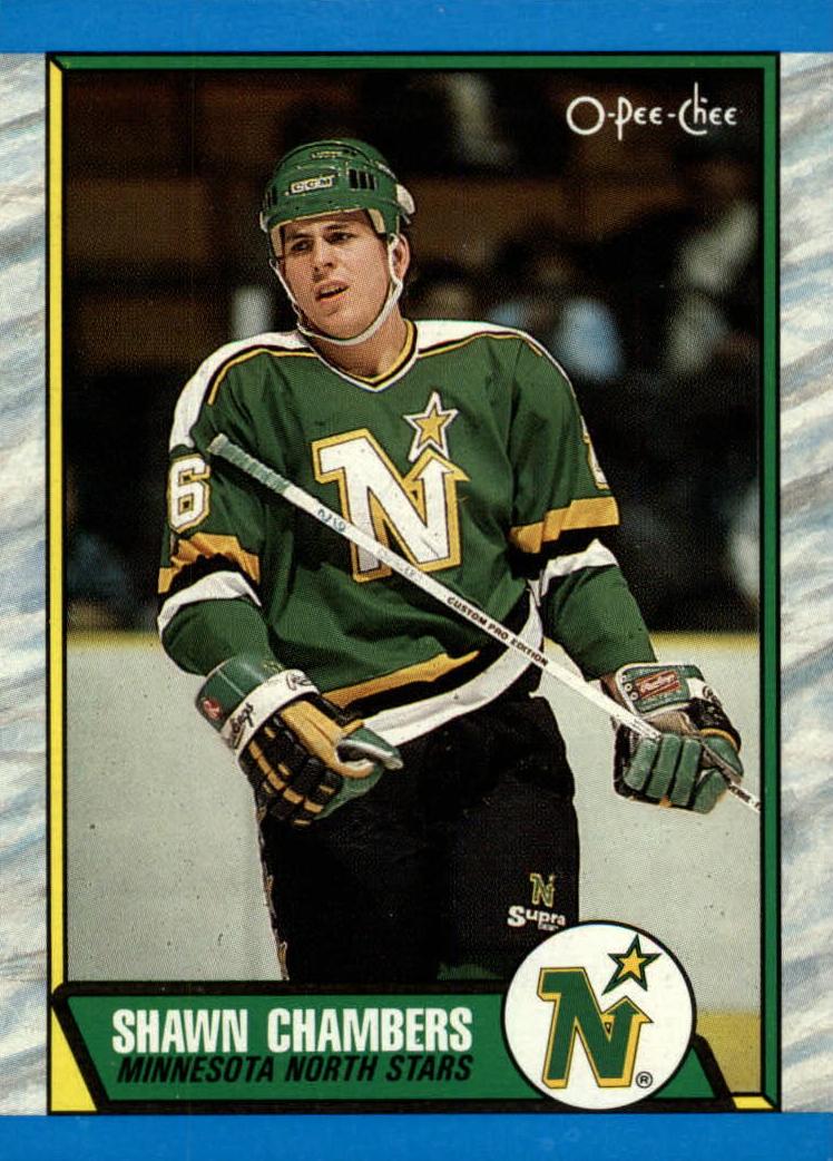 1989 O-Pee-Chee Shawn Chambers #142 card