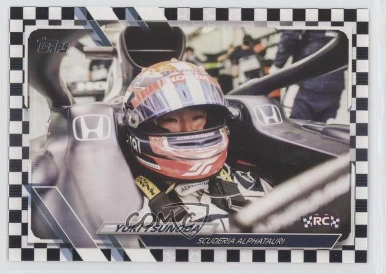 2021 Yuki Tsunoda [Checker Flag] #37