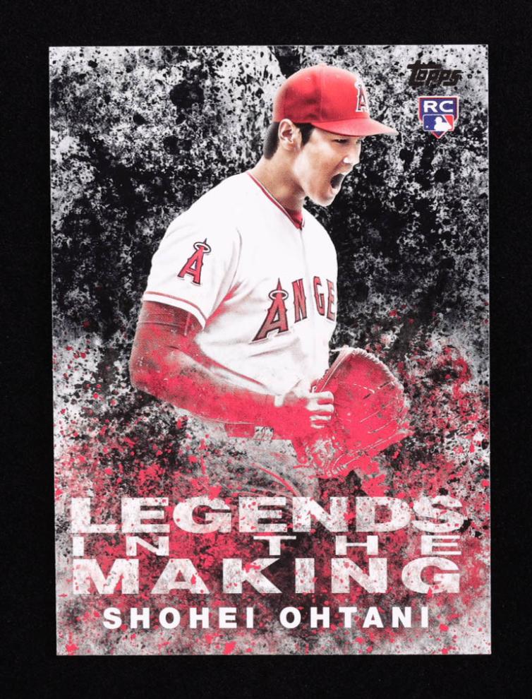2018 Topps Topps Update Black #LITM-21 Shohei Ohtani front