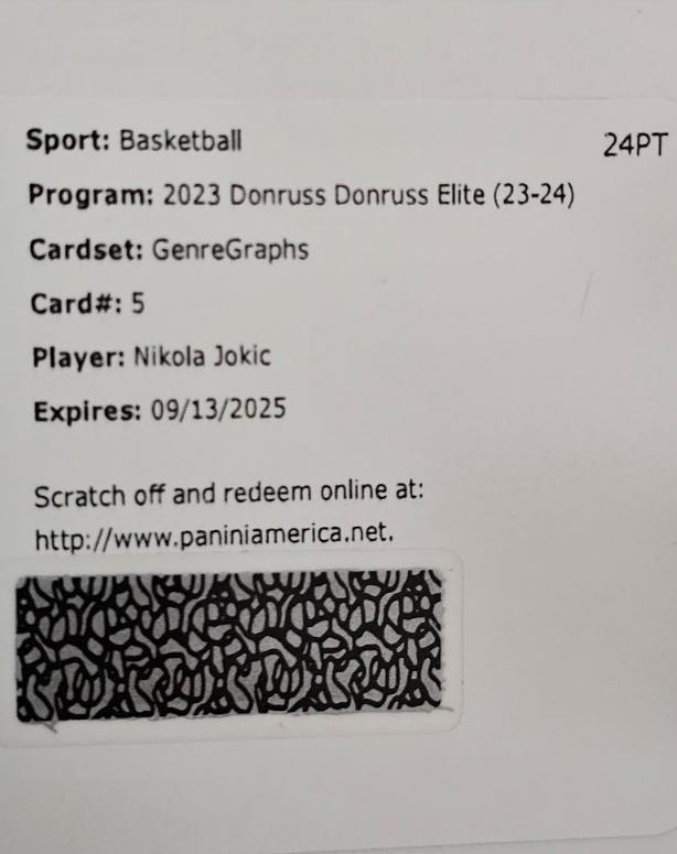 2023 Nikola Jokic #GG-NJD