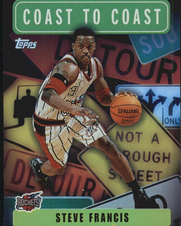 2002 Topps Steve Francis #CC5 card