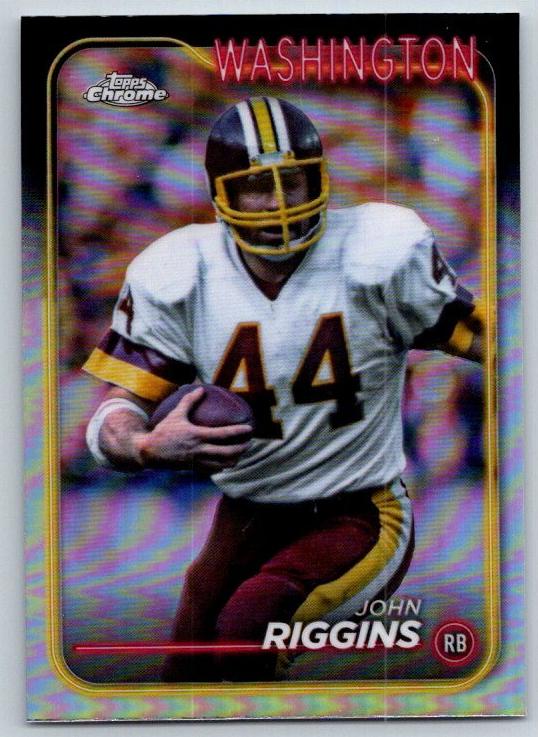John Riggins 2024 Topps Chrome Football card