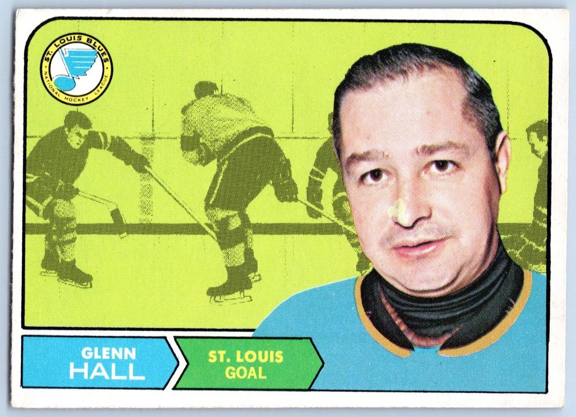 1968 O-Pee-Chee Glenn Hall #111 card