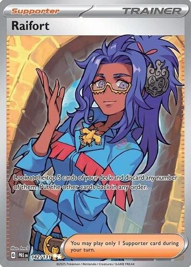 Raifort 2025 Pokemon Scarlet & Violet Prismatic Evolutions