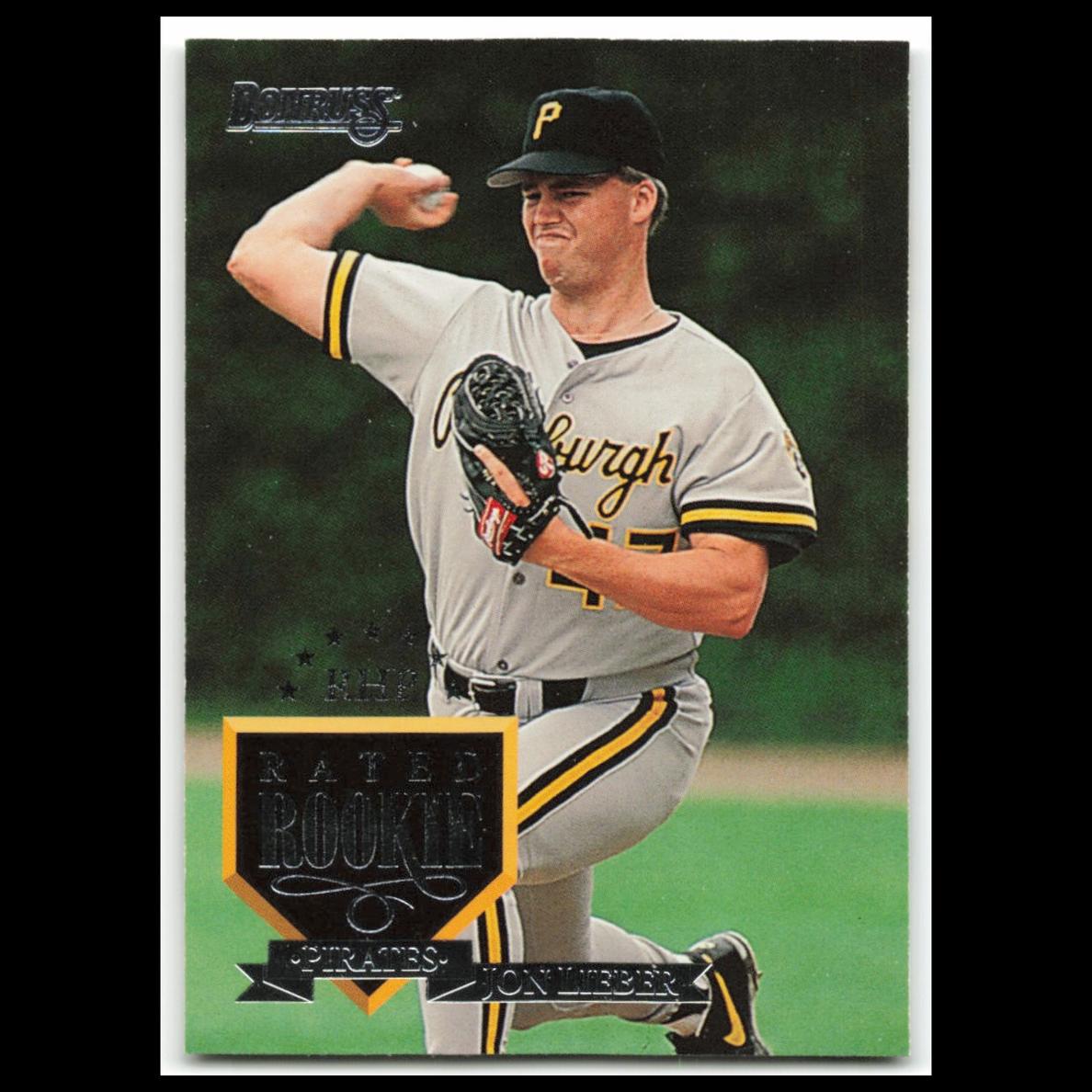 1995 Donruss Jon Lieber #163 card