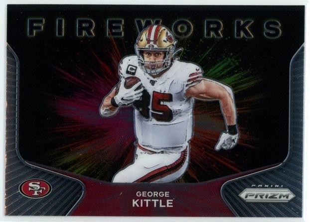 2020 Panini Prizm George Kittle #10 card