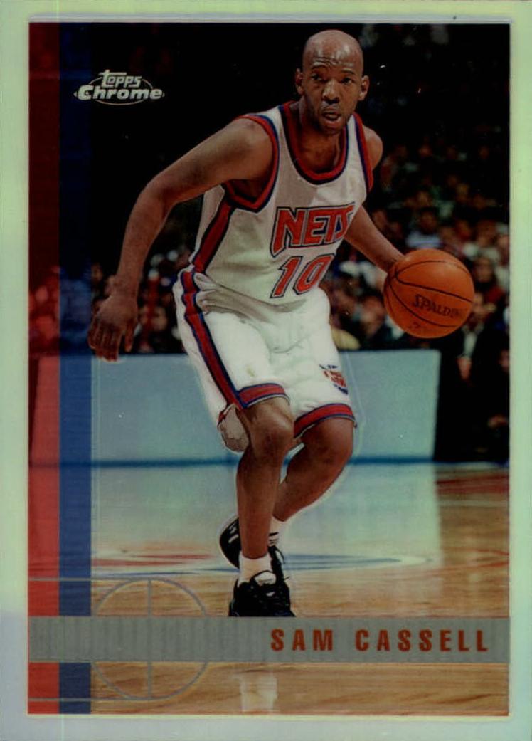 1997 Topps Chrome Sam Cassell #102 card