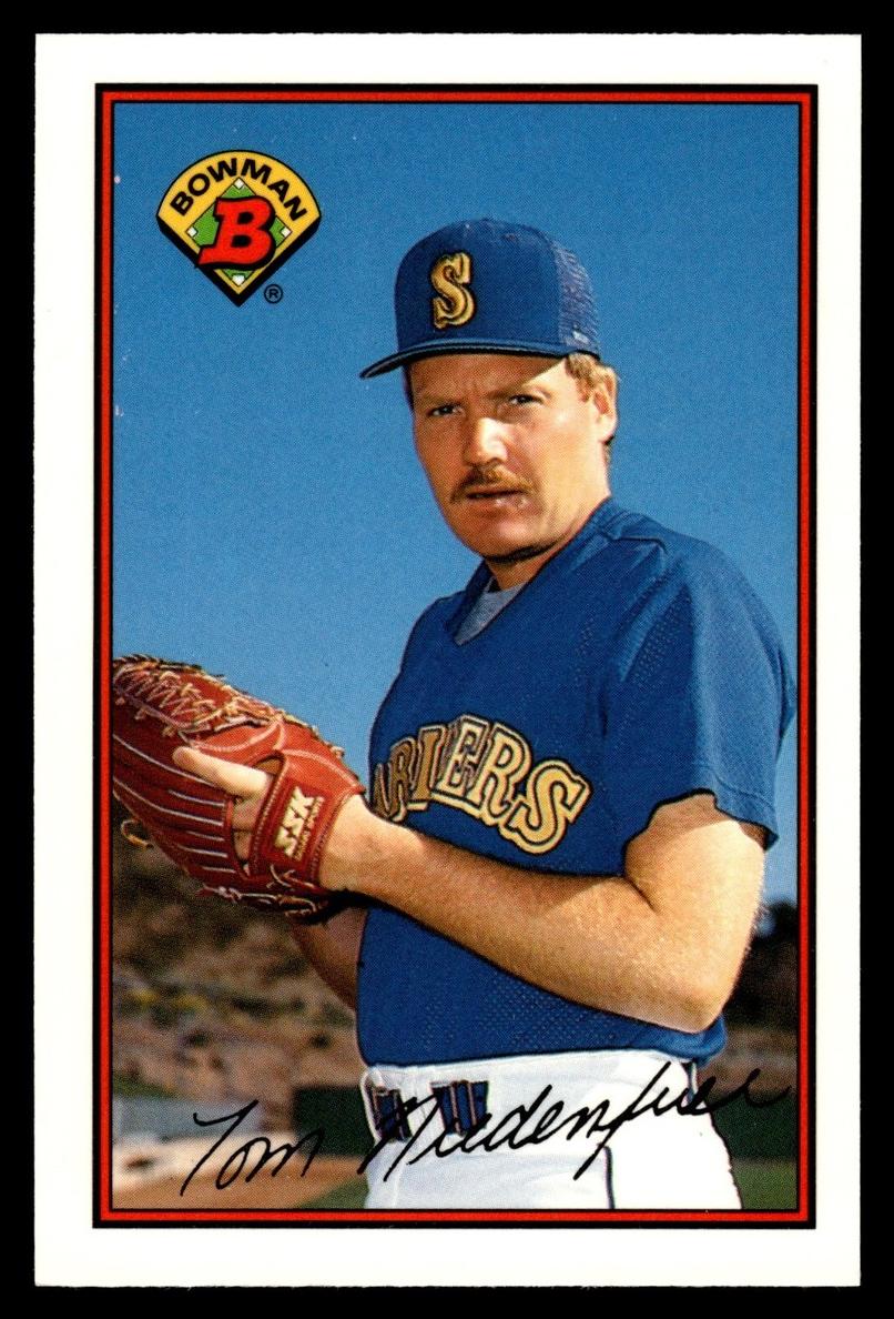 1989 Bowman Tom Niedenfuer #204 card