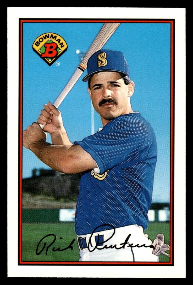 1989 Bowman Rich Renteria #212 card