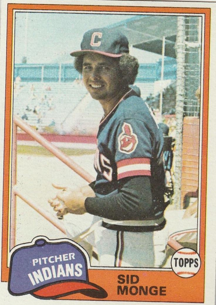 1981 Topps Sid Monge #333 card