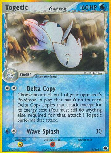 Togetic 2006 Pokemon EX Dragon Frontiers