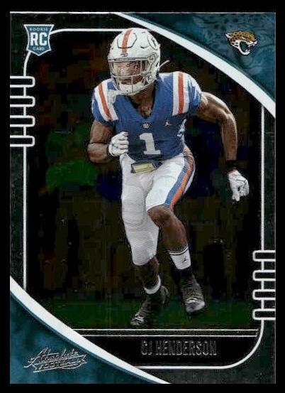 2020 Panini Absolute CJ Henderson #113 card