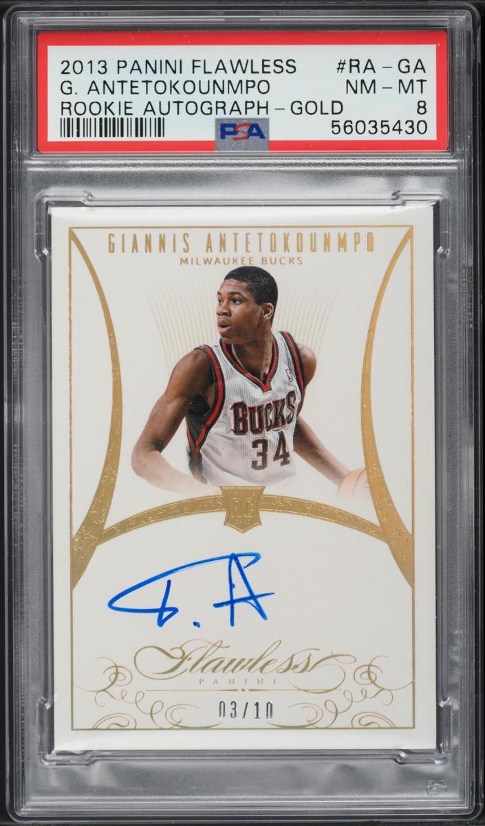 2013 Giannis Antetokounmpo [Gold] #RA-GA