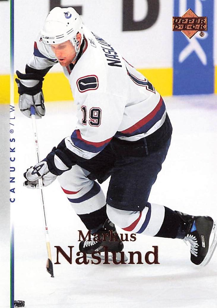 2007 Upper Deck Markus Naslund #33 card