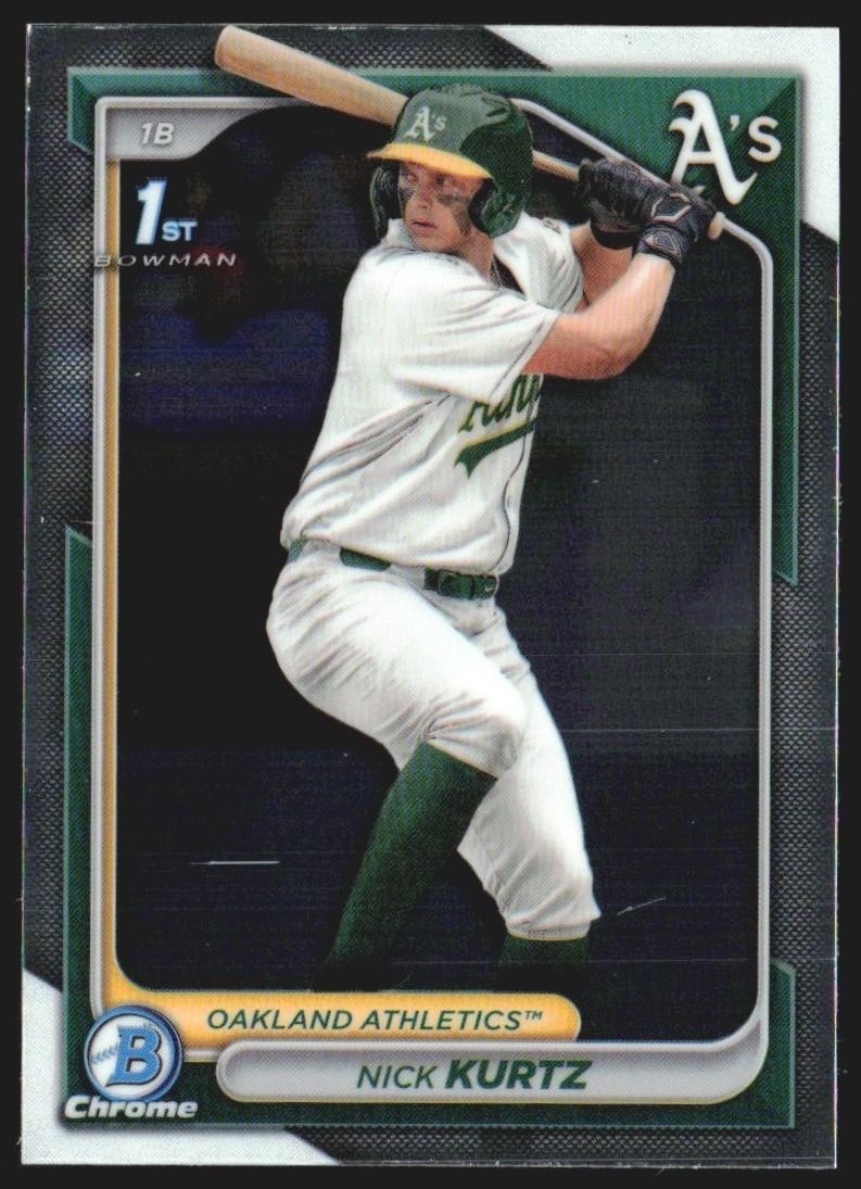 Nick Kurtz 2024 Bowman Draft Chrome card