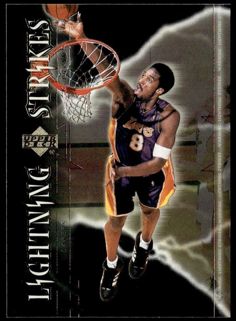 2000 Upper Deck Lightning Strikes Kobe Bryant #LS8 card