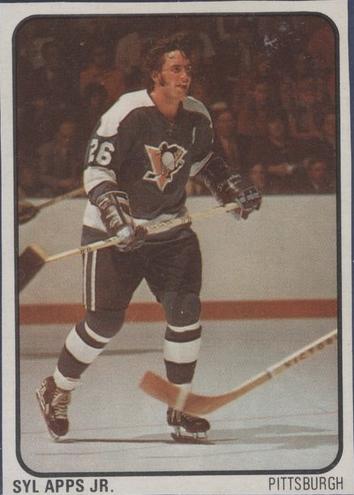 1974 Lipton Soup Syl Apps #49 card