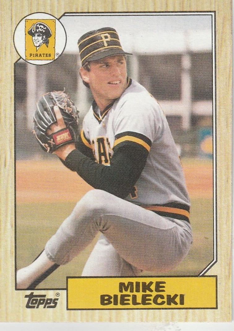 1987 Topps Mike Bielecki #394 card