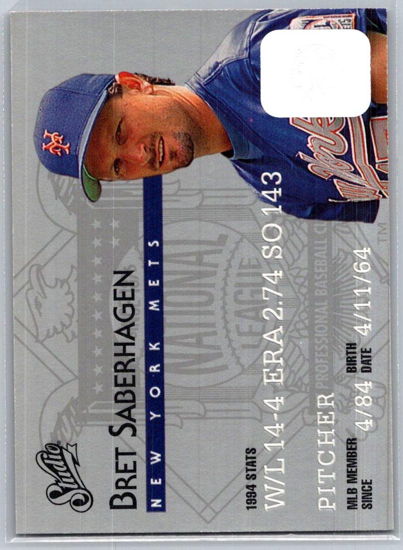 1995 Bret Saberhagen #99