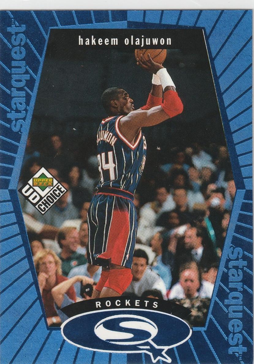 1998 Hakeem Olajuwon [Blue] #SQ10