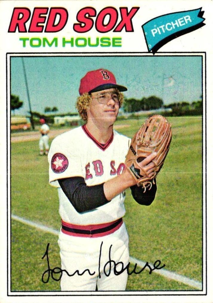 1977 Topps Tom House #358 card