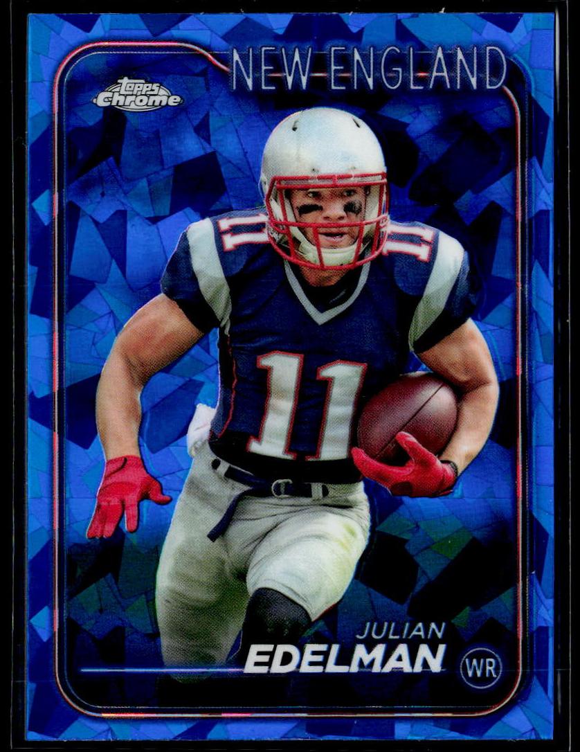 2024 Topps Chrome Sapphire Julian Edelman #134 card