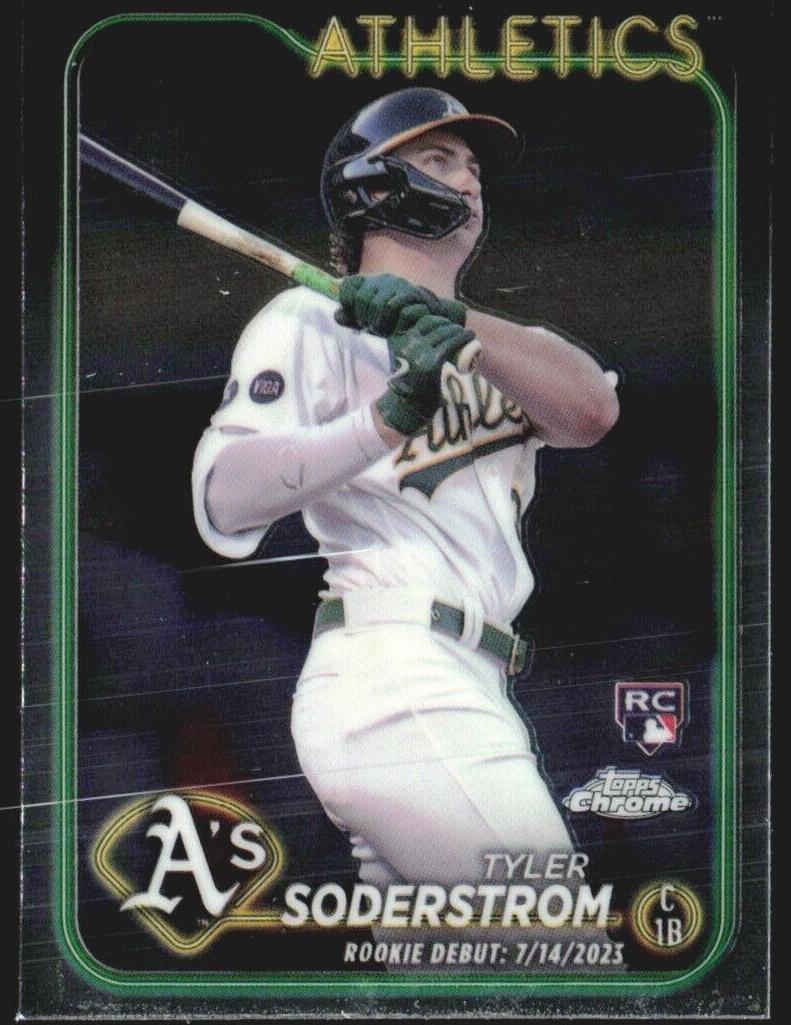 Tyler Soderstrom 2024 Chrome Update card