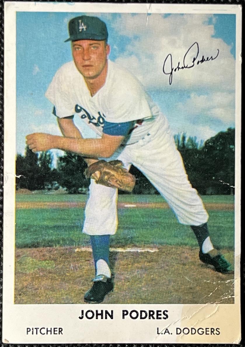 1962 Johnny Podres #22