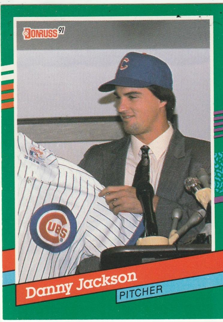 1991 Donruss Danny Jackson #678 card
