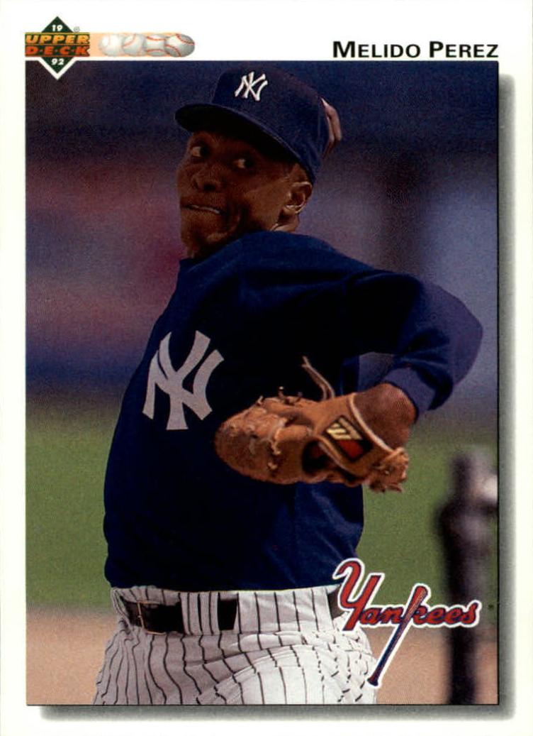 1992 Upper Deck Melido Perez #799 card