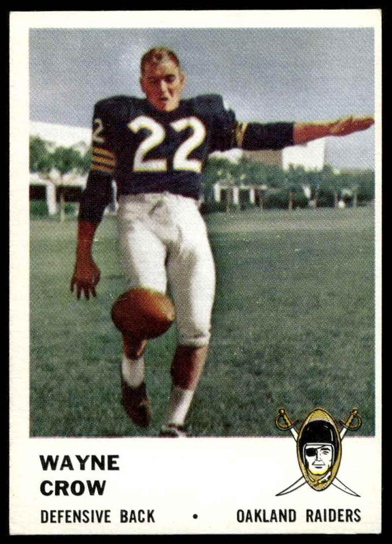 1961 Wayne Crow #198