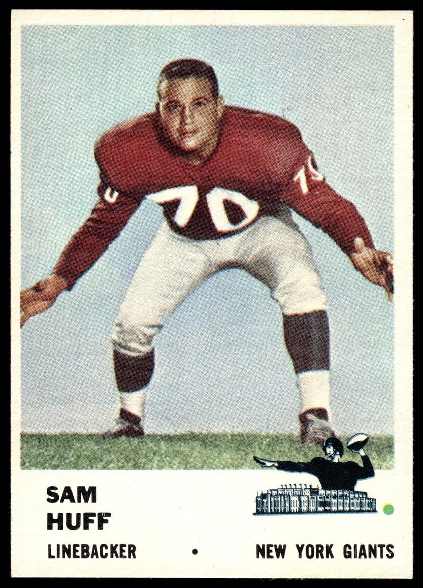 1961 Sam Huff #74