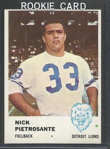 1961 Nick Pietrosante #80