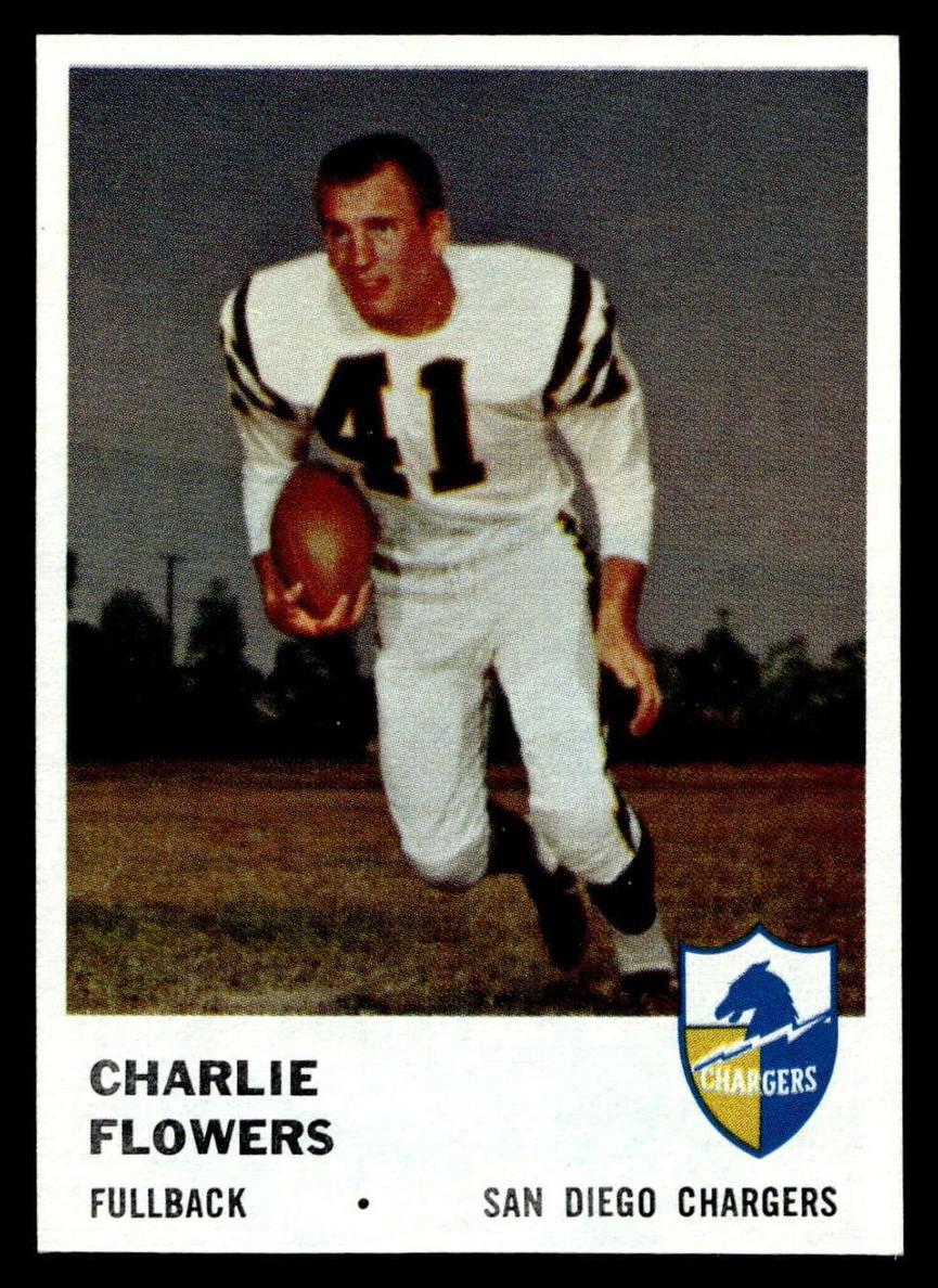 1961 Charlie Flowers #156