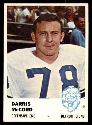 1961 Darris McCord #87