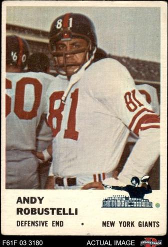 1961 Andy Robustelli #75