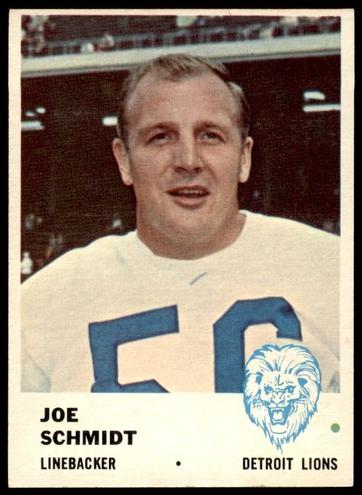 1961 Joe Schmidt #86