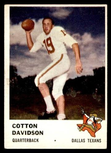 1961 Cotton Davidson #199
