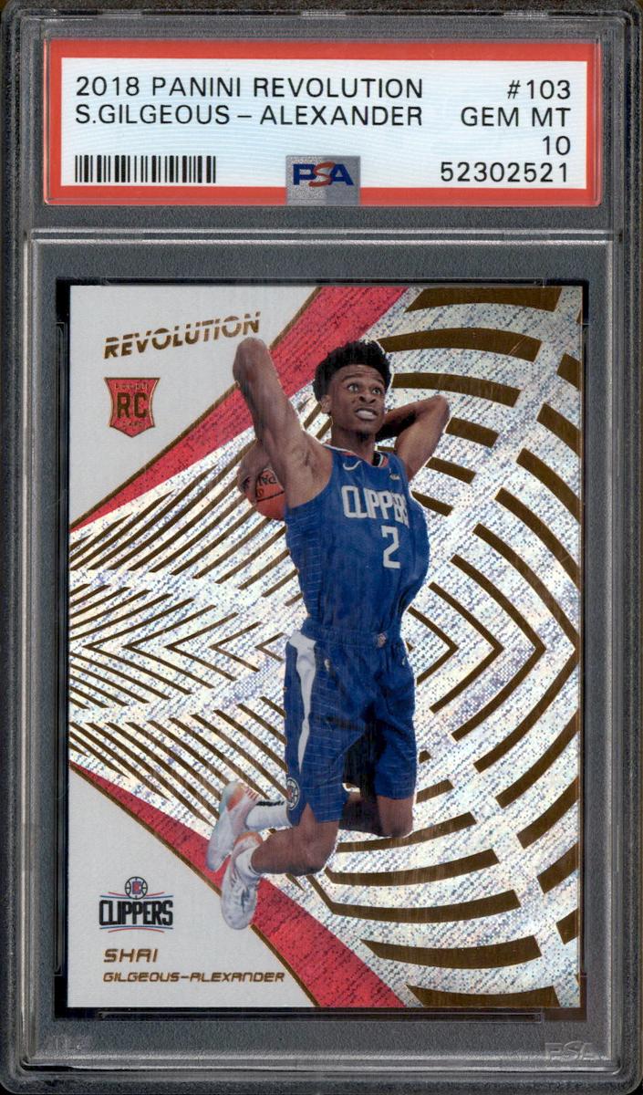 Shai Gilgeous-Alexander 2018 Panini Revolution Basketball