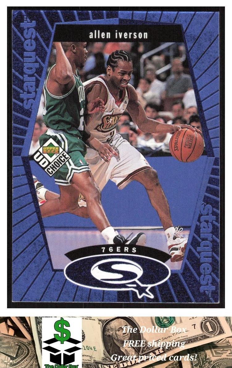 1998 Allen Iverson [Blue] #SQ20
