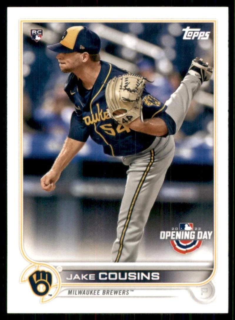 2022 Topps Opening Day Baseball Jake Cousins #47