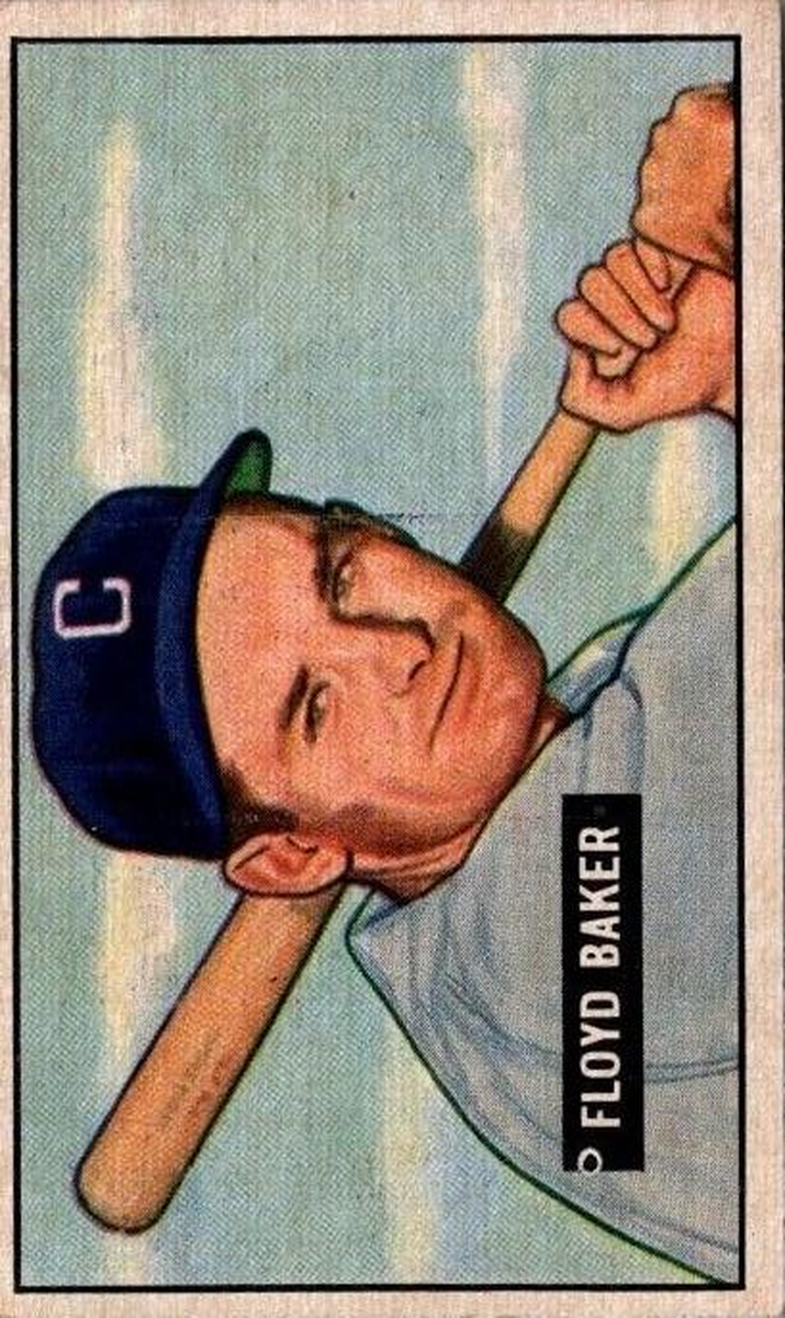 1951 Floyd Baker #87