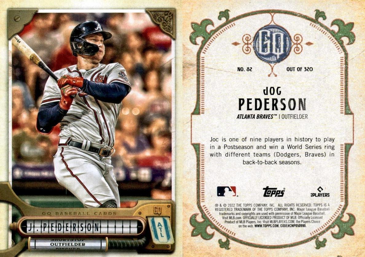 2022 Joc Pederson #82