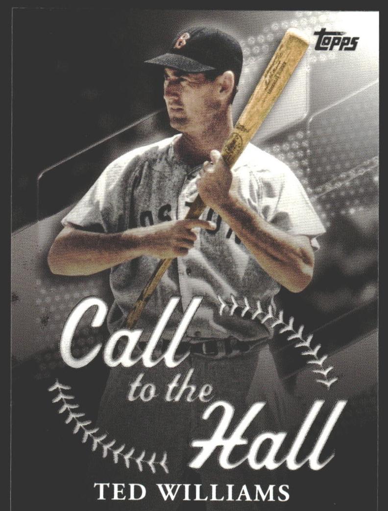 2025 Topps Call to the Hall Ted Williams #CTH-7 card