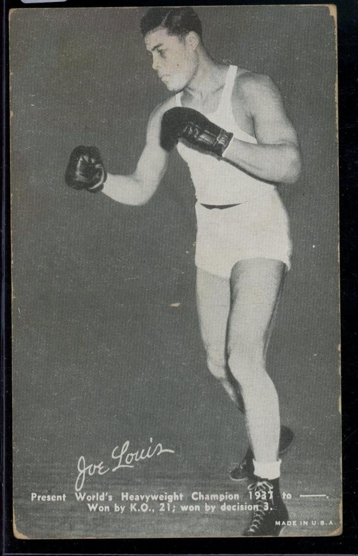 1948 Exhibits Sports Champions W469 Joe Louis #NNO card