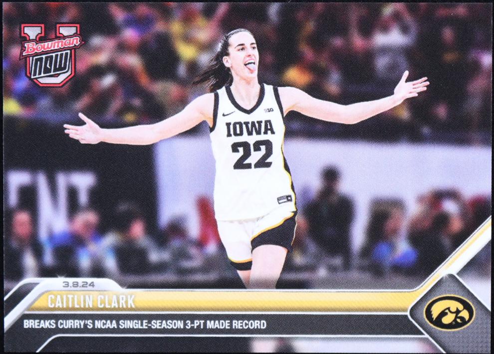 2023 Bowman U Now Caitlin Clark #63 card