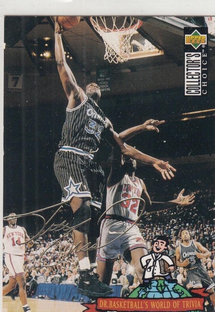 1994 Shaquille O'Neal [Gold Signature] #400