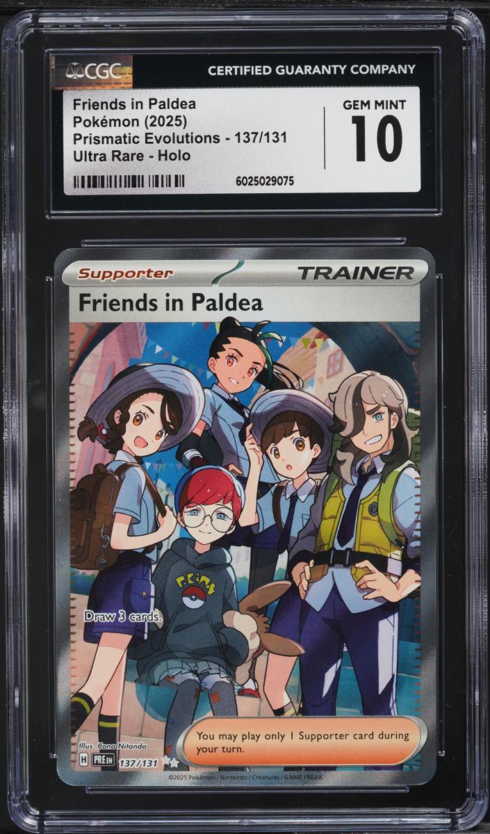 Friends in Paldea 2025 Pokemon Scarlet & Violet Prismatic Evolutions